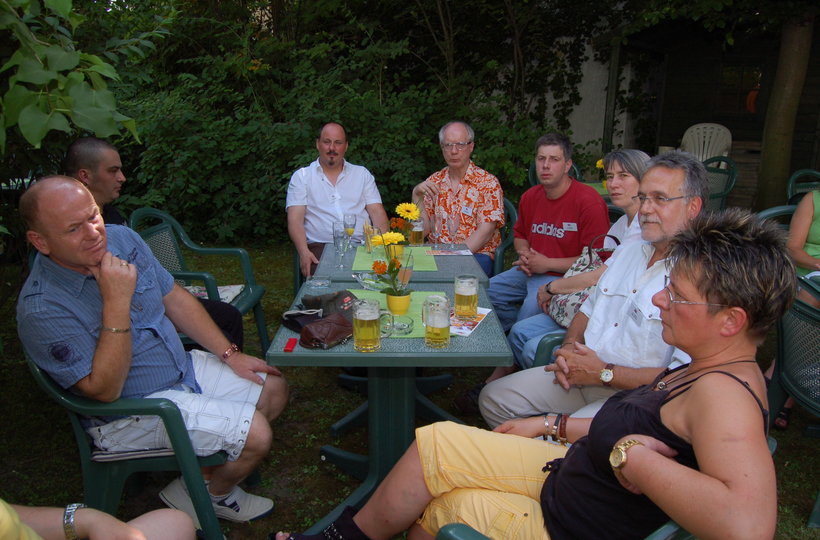 Mitarbeiter im Gespräch