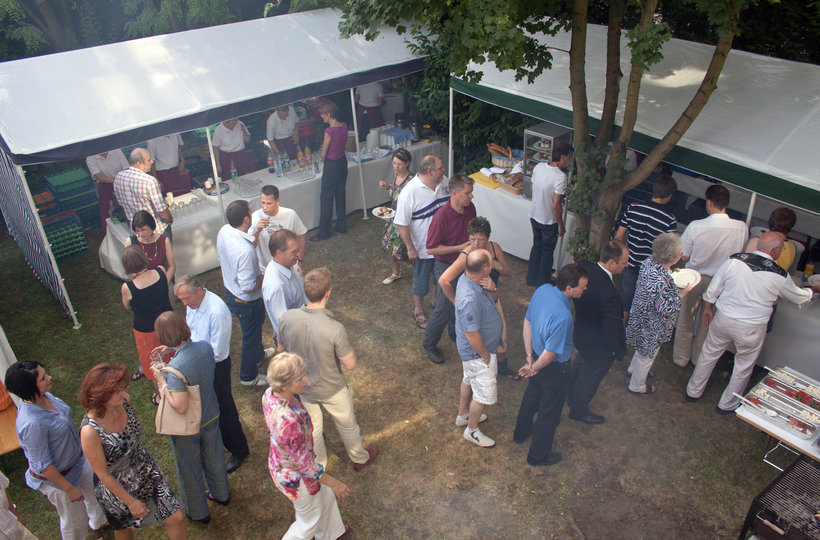 Übersicht Cateringbereich