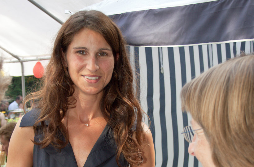 Frau Nadine Schleheuser im Gespräch