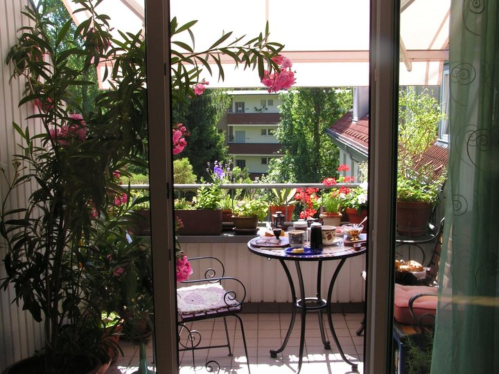 Der Balkon des Gewinners des 1. Preises im Telramundweg